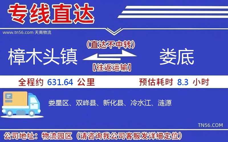 樟木頭鎮(zhèn)到婁底物流公司